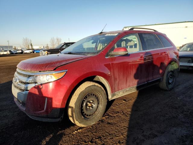 2FMDK4KC0DBA80801 - 2013 FORD EDGE LIMITED RED photo 1