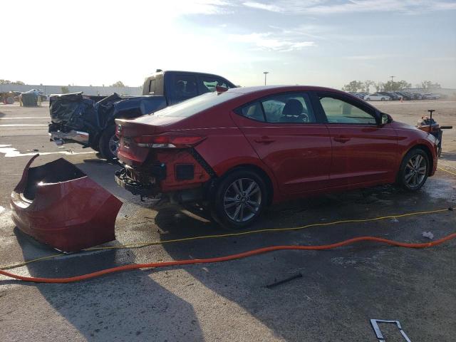 KMHD84LF7HU254001 - 2017 HYUNDAI ELANTRA SE RED photo 3