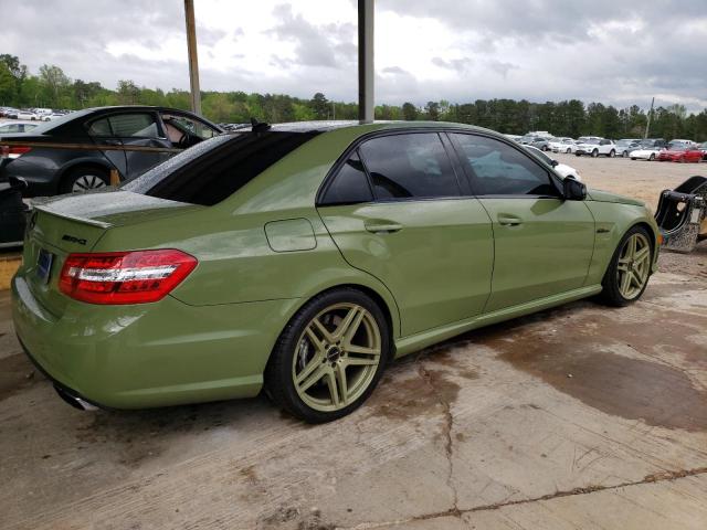 WDDHF7HB8BA421628 - 2011 MERCEDES-BENZ E 63 AMG GREEN photo 3