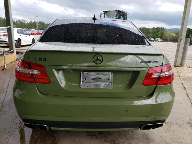 WDDHF7HB8BA421628 - 2011 MERCEDES-BENZ E 63 AMG GREEN photo 6