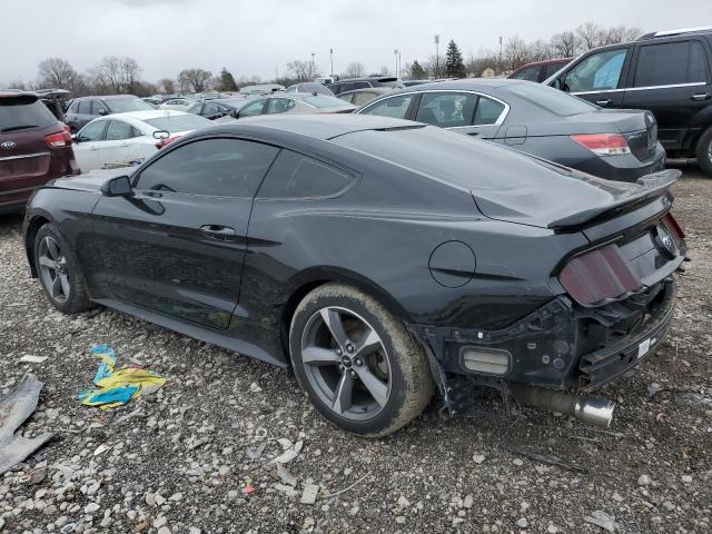 1FA6P8AM6F5303307 - 2015 FORD MUSTANG BLACK photo 2