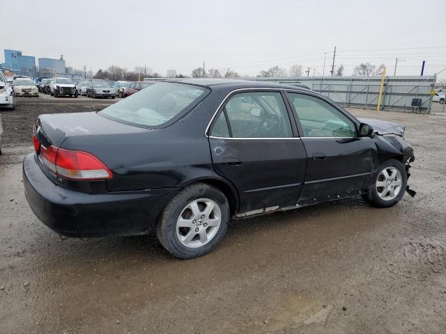 1HGCG56532A095435 - 2002 HONDA ACCORD LX BLACK photo 3