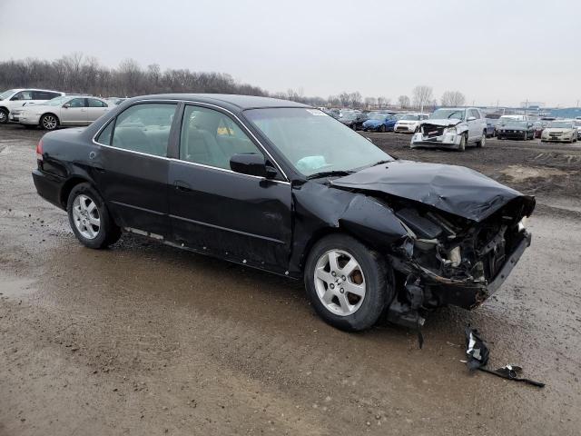 1HGCG56532A095435 - 2002 HONDA ACCORD LX BLACK photo 4