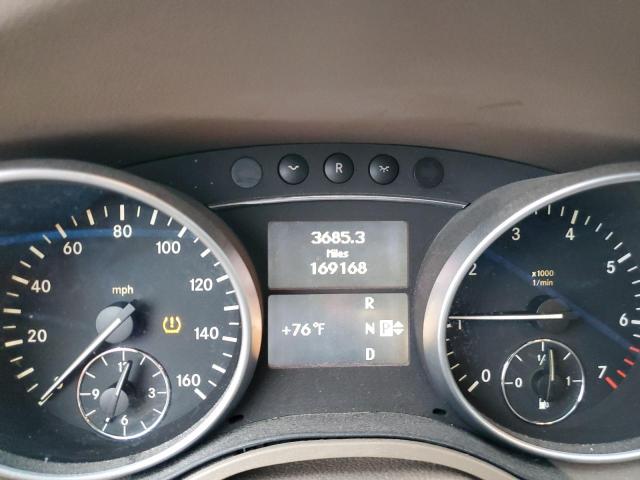 4JGBB8GB2BA681019 - 2011 MERCEDES-BENZ ML 350 4MATIC BLACK photo 9