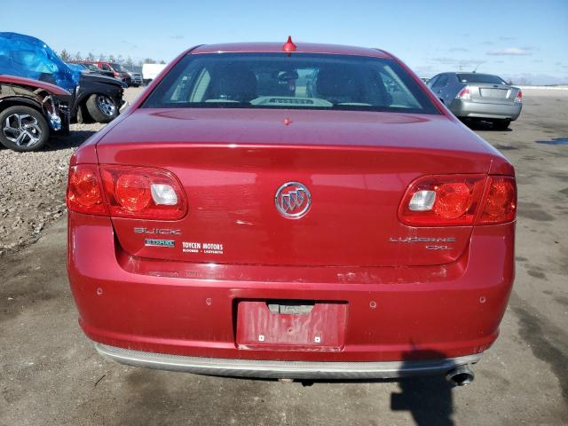 1G4HC5EM5BU134013 - 2011 BUICK LUCERNE CXL RED photo 6