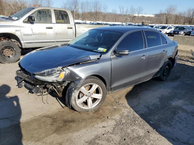 3VWLZ7AJ5BM348540 - 2011 VOLKSWAGEN JETTA SEL GRAY photo 1