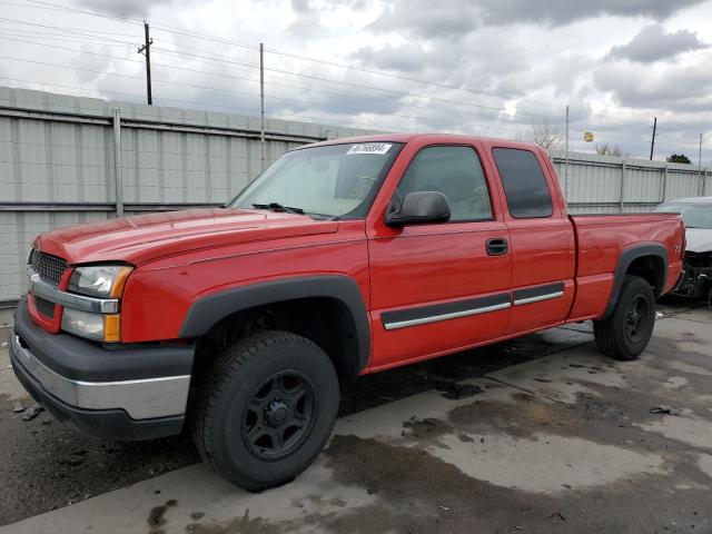 1GCEK19TX4E161726 - 2004 CHEVROLET SILVERADO K1500 RED photo 1