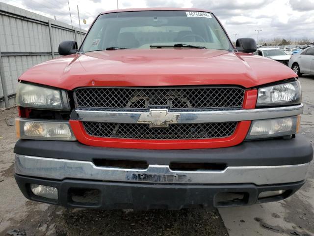 1GCEK19TX4E161726 - 2004 CHEVROLET SILVERADO K1500 RED photo 5