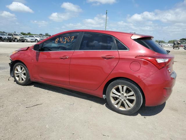 KMHD35LHXEU204663 - 2014 HYUNDAI ELANTRA GT RED photo 2