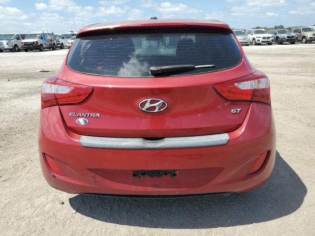 KMHD35LHXEU204663 - 2014 HYUNDAI ELANTRA GT RED photo 6