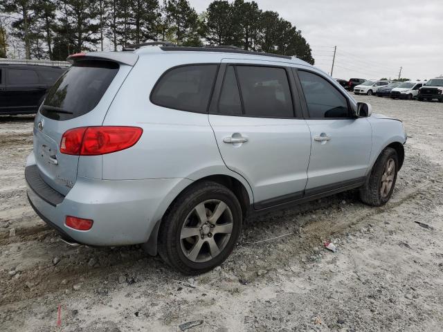 5NMSH13E37H102675 - 2007 HYUNDAI SANTA FE SE BLUE photo 3