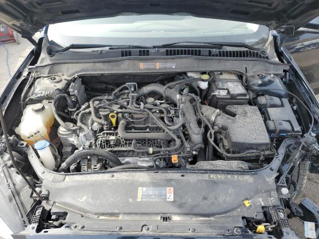 3FA6P0HD5LR247473 - 2020 FORD FUSION SE BLUE photo 11