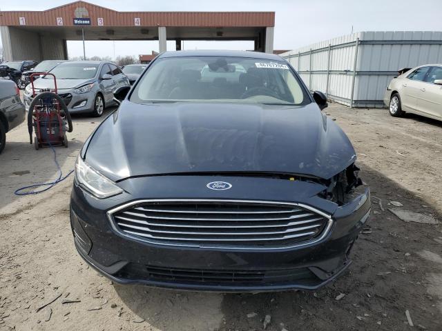 3FA6P0HD5LR247473 - 2020 FORD FUSION SE BLUE photo 5