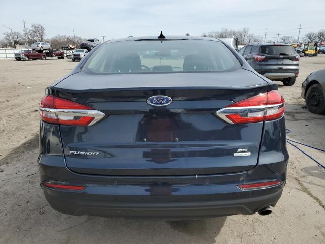 3FA6P0HD5LR247473 - 2020 FORD FUSION SE BLUE photo 6