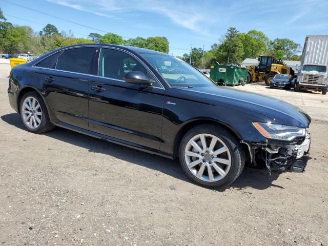 WAUHGAFC4EN118050 - 2014 AUDI A6 PRESTIGE შავი ფოტო 4