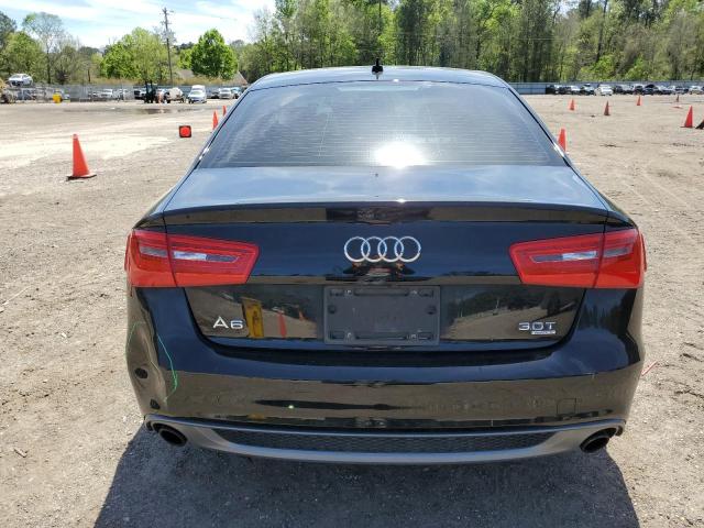 WAUHGAFC4EN118050 - 2014 AUDI A6 PRESTIGE შავი ფოტო 6