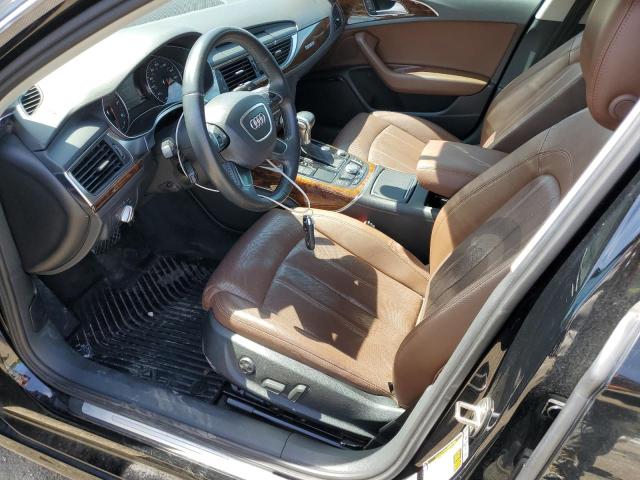 WAUHGAFC4EN118050 - 2014 AUDI A6 PRESTIGE შავი ფოტო 7
