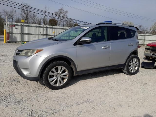 2T3YFREV2DW039247 - 2013 TOYOTA RAV4 LIMITED SILVER photo 1