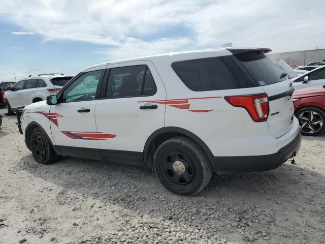 1FM5K8AR5HGD14091 - 2017 FORD EXPLORER POLICE INTERCEPTOR თეთრი ფოტო 2