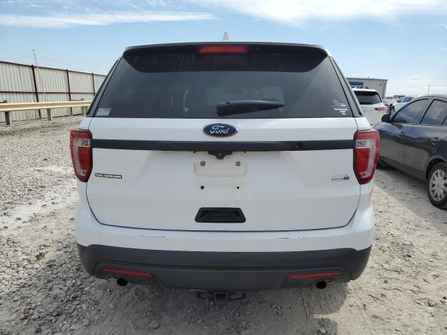 1FM5K8AR5HGD14091 - 2017 FORD EXPLORER POLICE INTERCEPTOR თეთრი ფოტო 6