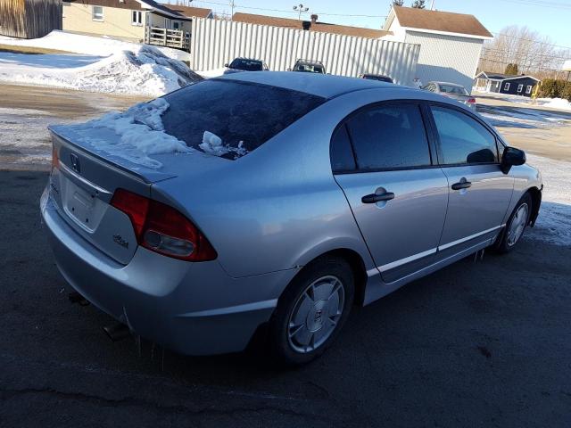 2HGFA16469H025681 - 2009 HONDA CIVIC DX-G SILVER photo 3