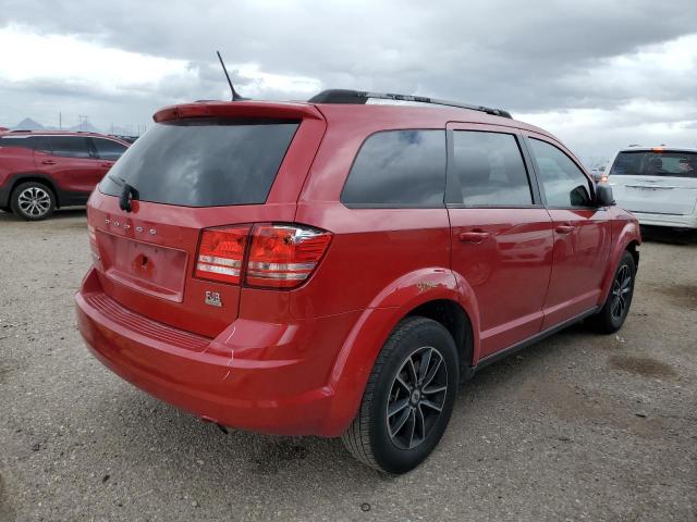 3C4PDCAB3JT353079 - 2018 DODGE JOURNEY SE RED photo 3