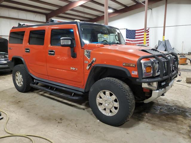 5GRGN23838H105804 - 2008 HUMMER H2 ORANGE photo 4