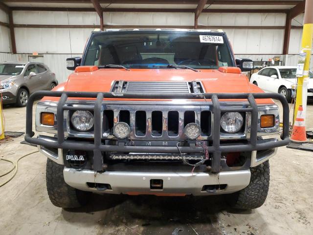 5GRGN23838H105804 - 2008 HUMMER H2 ORANGE photo 5