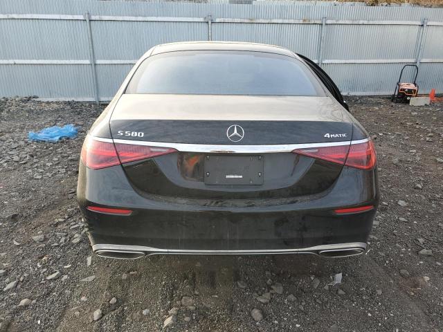 W1K6G7GBXPA177543 - 2023 MERCEDES-BENZ S 580 4MATIC BLACK photo 6