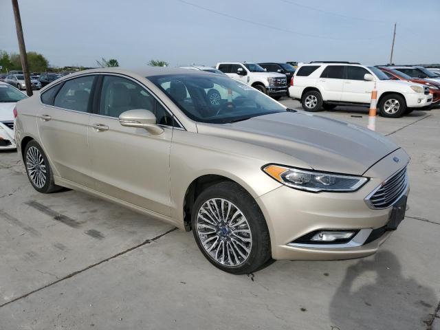 3FA6P0K92HR115623 - 2017 FORD FUSION TITANIUM GOLD photo 4