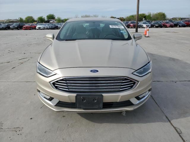 3FA6P0K92HR115623 - 2017 FORD FUSION TITANIUM GOLD photo 5