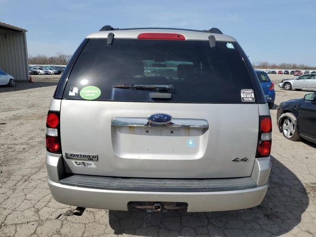 1FMEU73E68UA45342 - 2008 FORD EXPLORER XLT SILVER photo 6