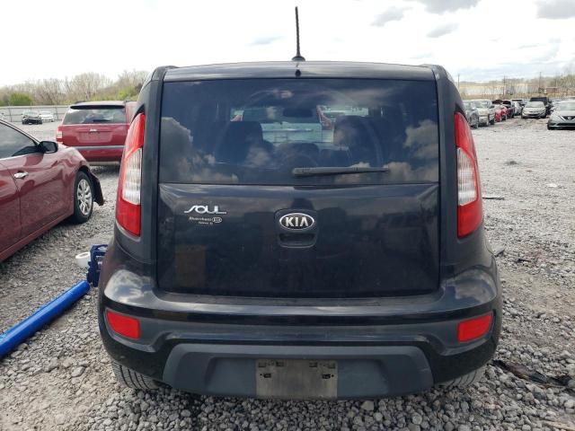 KNDJT2A51D7591020 - 2013 KIA SOUL BLACK photo 6