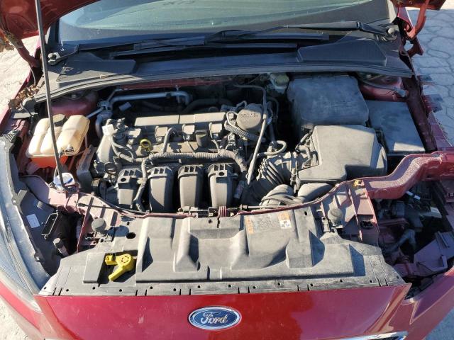 1FADP3K27FL226482 - 2015 FORD FOCUS SE RED photo 11