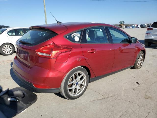 1FADP3K27FL226482 - 2015 FORD FOCUS SE RED photo 3