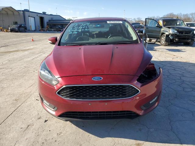 1FADP3K27FL226482 - 2015 FORD FOCUS SE RED photo 5