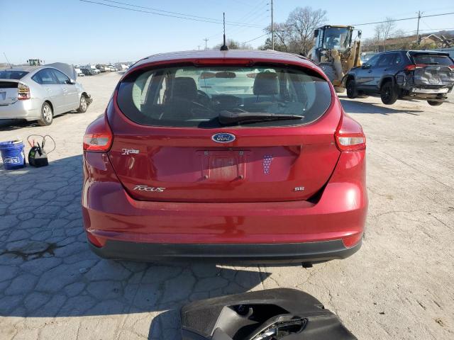 1FADP3K27FL226482 - 2015 FORD FOCUS SE RED photo 6