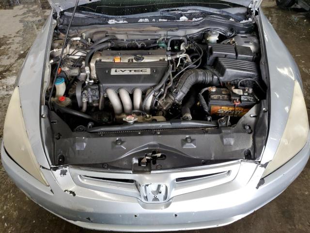 JHMCM56313C028603 - 2003 HONDA ACCORD LX SILVER photo 11