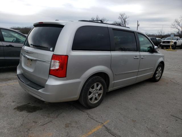 2A4RR8DG7BR703147 - 2011 CHRYSLER TOWN & COU TOURING L SILVER photo 3