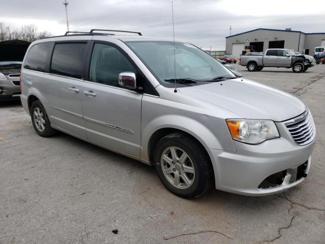 2A4RR8DG7BR703147 - 2011 CHRYSLER TOWN & COU TOURING L SILVER photo 4