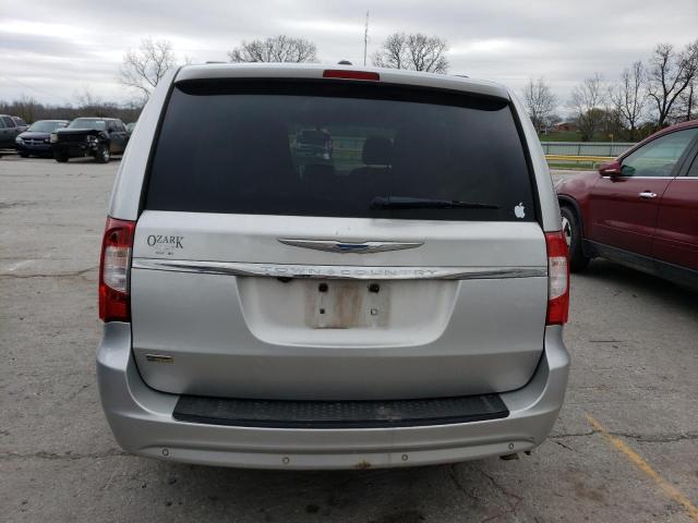 2A4RR8DG7BR703147 - 2011 CHRYSLER TOWN & COU TOURING L SILVER photo 6