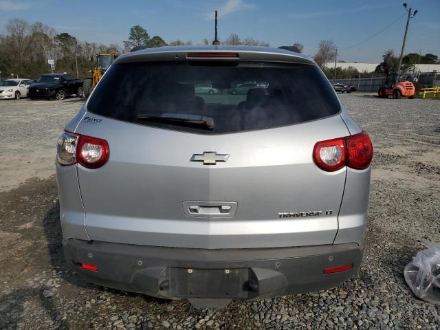 1GNKRJED2CJ144901 - 2012 CHEVROLET TRAVERSE LT SILVER photo 6