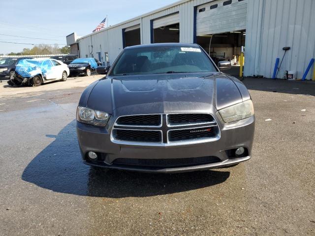 2C3CDXHG3EH144130 - 2014 DODGE CHARGER SXT GRAY photo 5