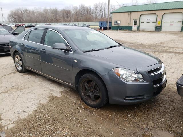 1G1ZH57B78F257002 - 2008 CHEVROLET MALIBU 1LT GRAY photo 4