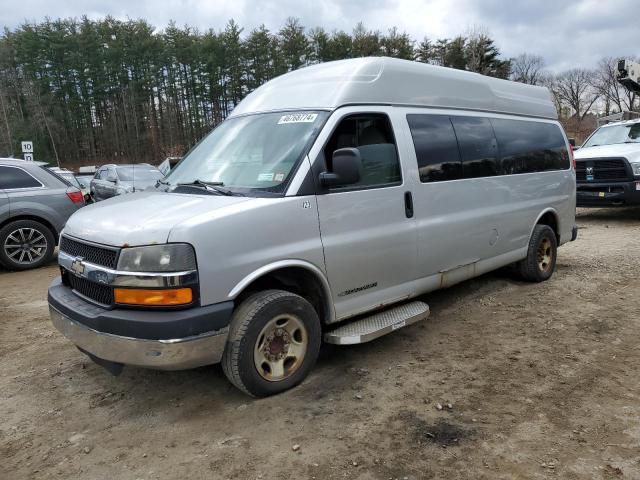 1GBZG1FG1C1188432 - 2012 CHEVROLET EXPRESS G3 LT SILVER photo 1