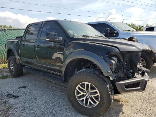 1FTFW1RG4JFA88936 - 2018 FORD F150 RAPTOR BLACK photo 4