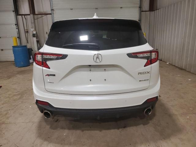 5J8TC2H60ML008274 - 2021 ACURA RDX A-SPEC WHITE photo 6