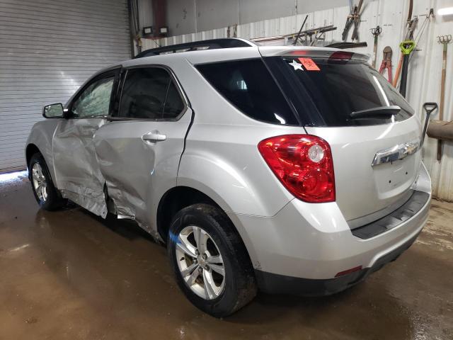 1GNALDEK8DZ133322 - 2013 CHEVROLET EQUINOX LT SILVER photo 2