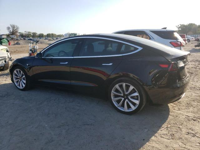 5YJ3E1EA7JF089591 - 2018 TESLA MODEL 3 BLACK photo 2