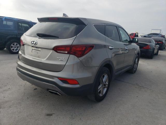 5XYZTDLB6HG419849 - 2017 HYUNDAI SANTA FE S GRAY photo 3